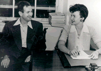 Photo of Sylvia Lawry and Bernard